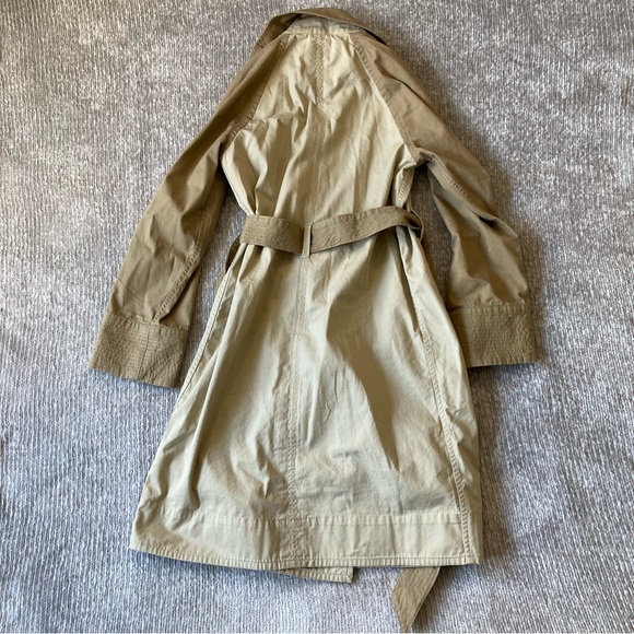 Free Assembly Trench Coat XS‎ Colorblock Neutral Spring Classic - Picture 3 of 8